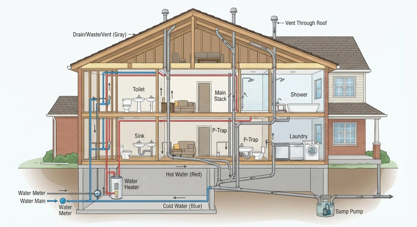 A First-Timer's Orientation to Home Plumbing Systems