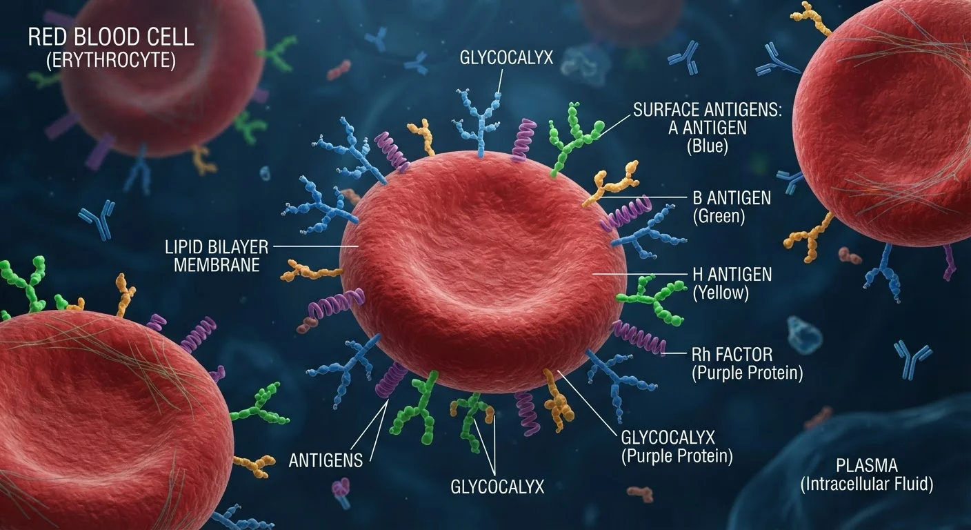 Blood Types: What ABO and Rh Actually Mean at the Cellular Level