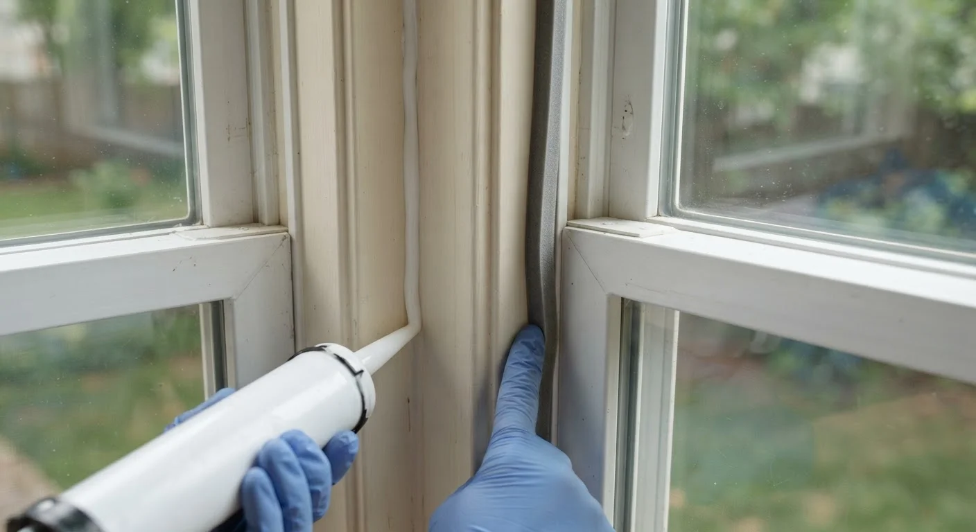 Caulk vs. Weatherstripping: Sealing Drafts the Right Way