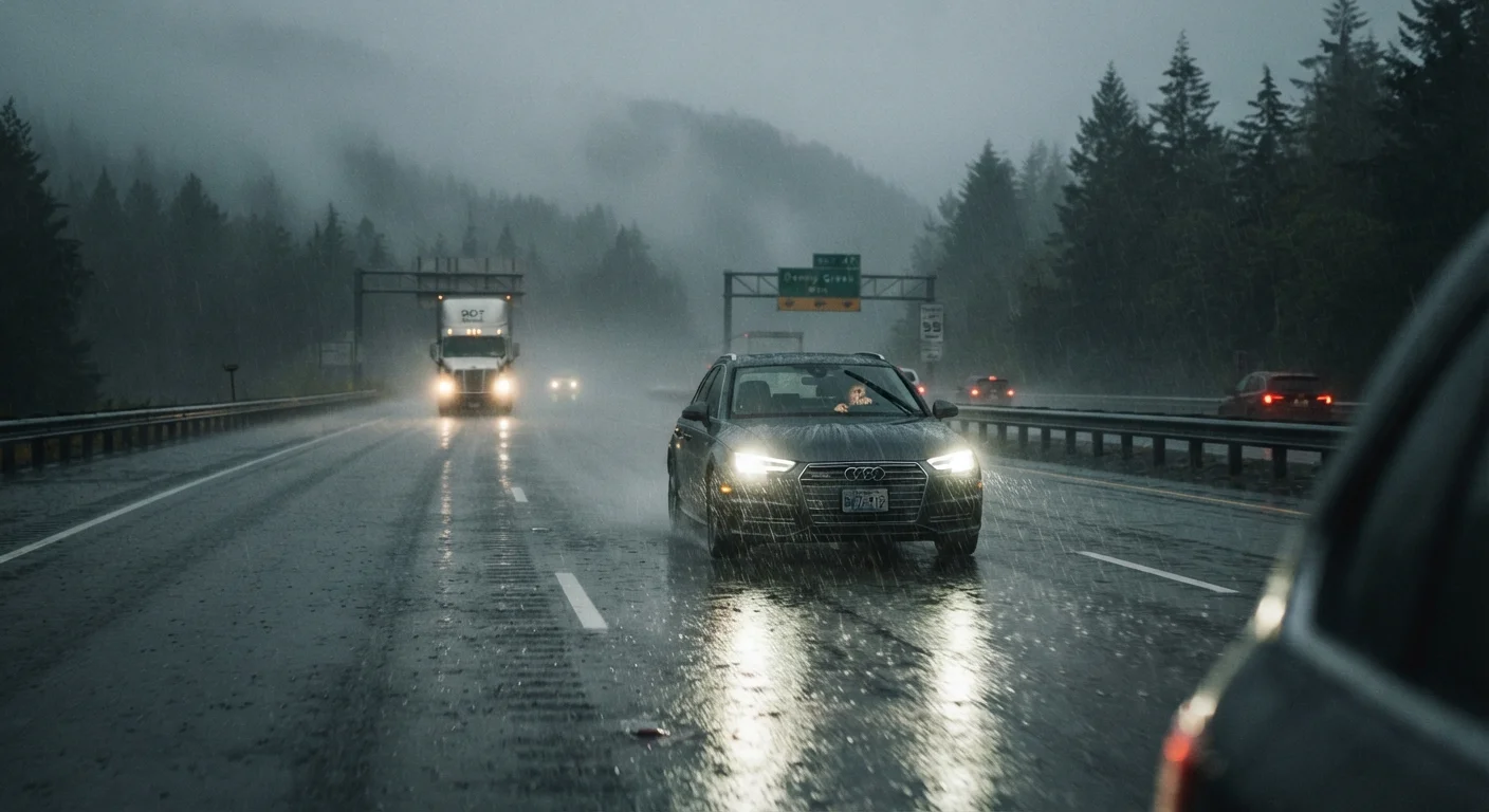 Driving in Rain, Fog, and Snow: Adjusting for Reduced Visibility