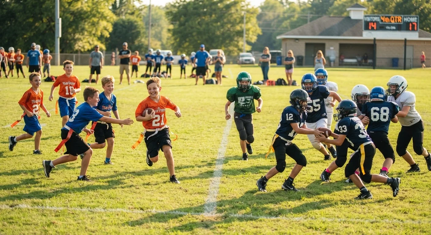 Flag Football vs. Tackle Football: Key Differences for Players and Parents