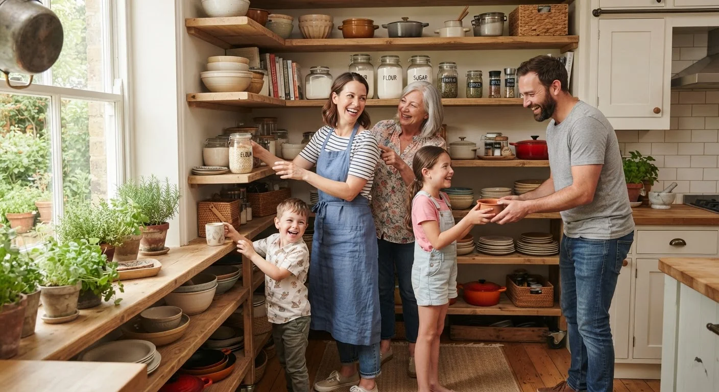 Getting Your Whole Household on Board with Organizing (Without Becoming the Enforcer)