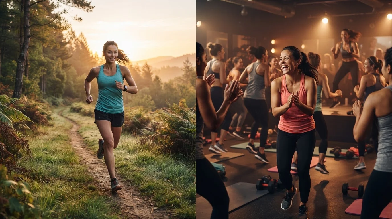 Group Activities vs. Solo Exercise: Finding What Keeps You Going