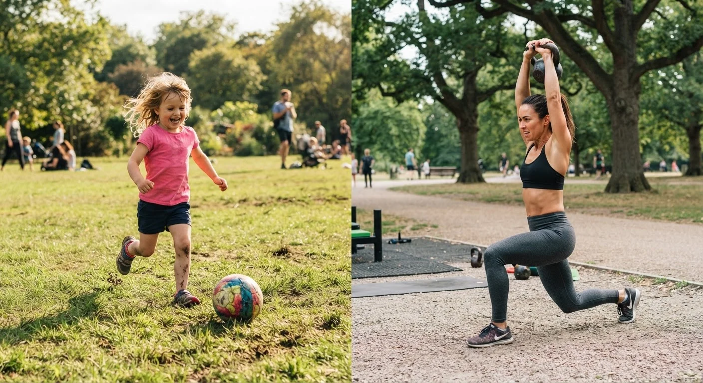 How Children and Adults Stay Active Differently (And What Each Can Learn)