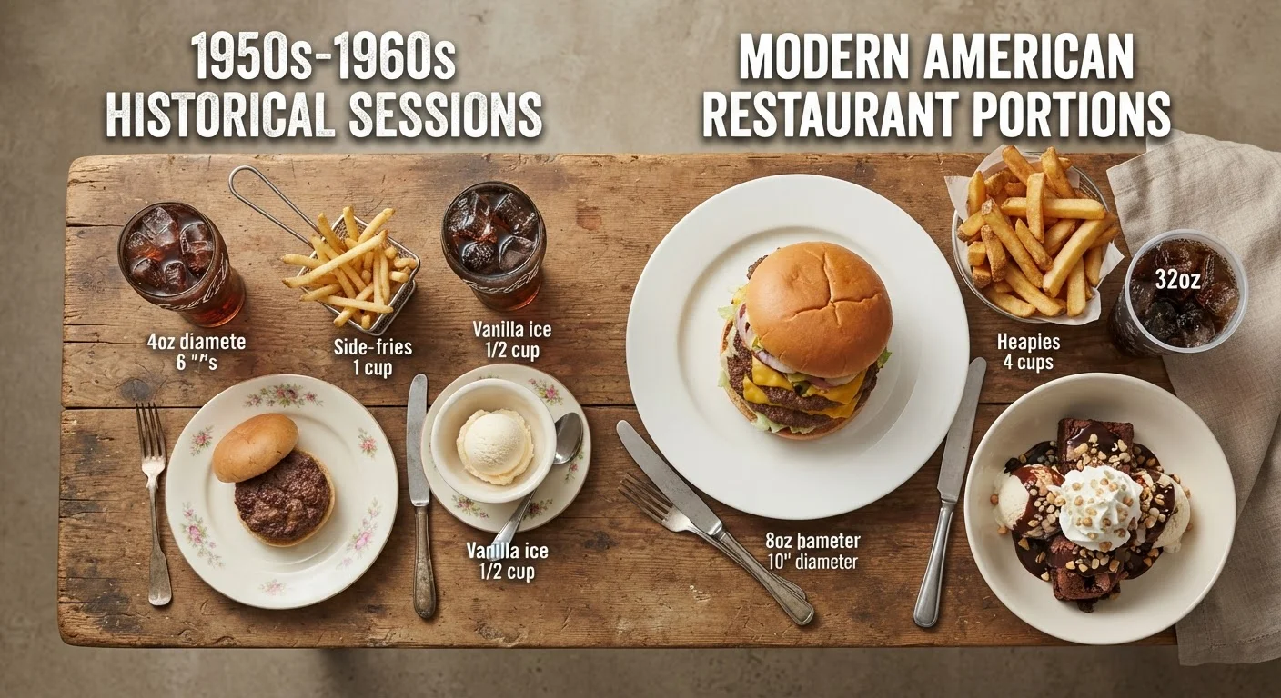 How Portion Distortion Crept Into American Eating Habits