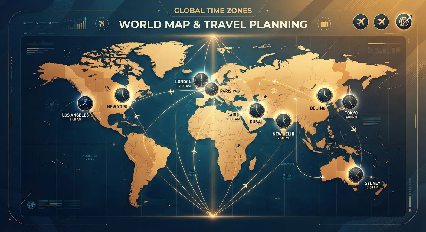 How Time Zones Work and Why Getting Them Wrong Ruins Travel Plans