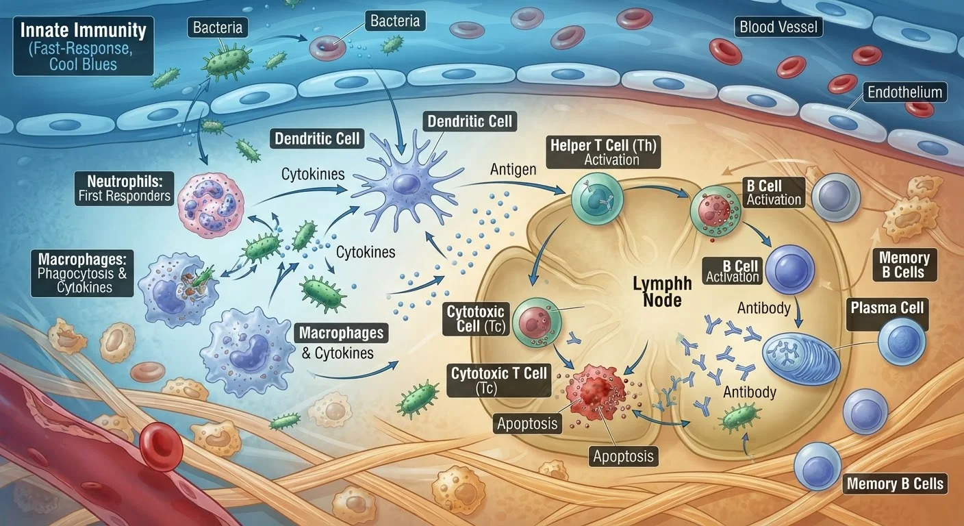 Innate vs. Adaptive Immunity: Two Very Different Lines of Defense