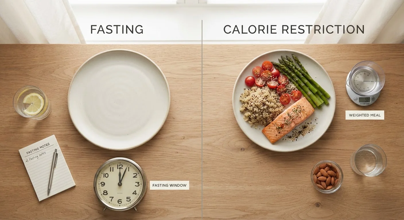 Intermittent Fasting vs. Calorie Restriction: Two Approaches to Eating Less