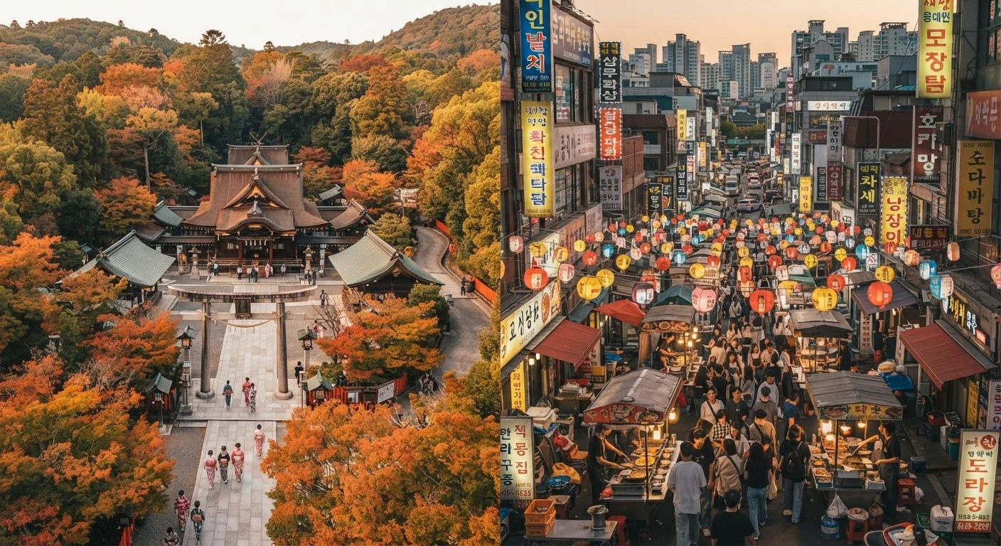 Japan vs. South Korea as a First Asia Trip for Americans
