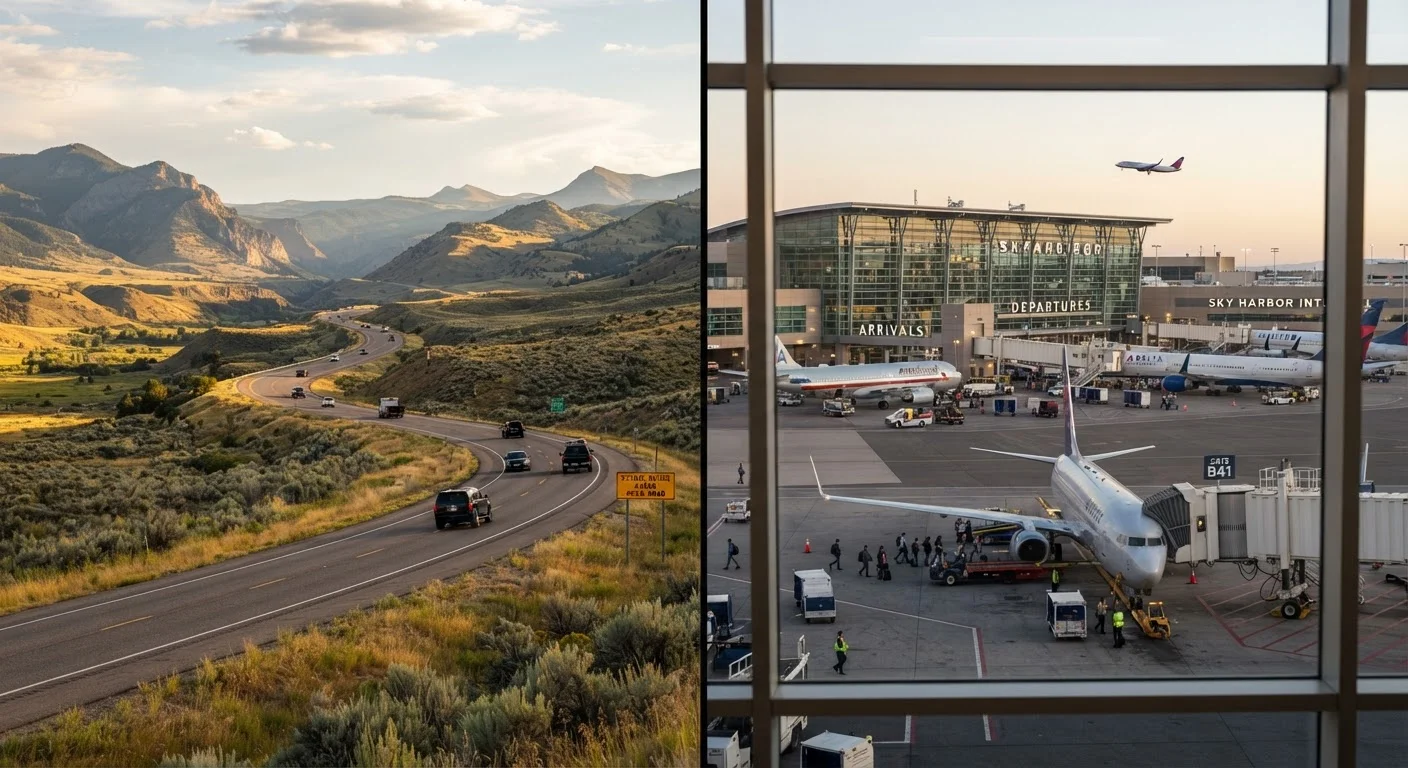 Planning a Road Trip vs. Flying: Choosing the Right Way to Get There