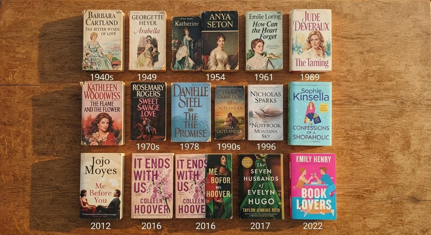 Romance Novels Through the Decades: How the Genre Evolved