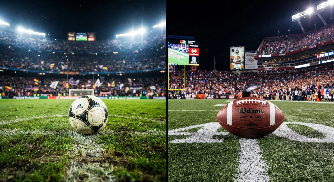 Soccer vs. American Football: Two Nations, Two Obsessions