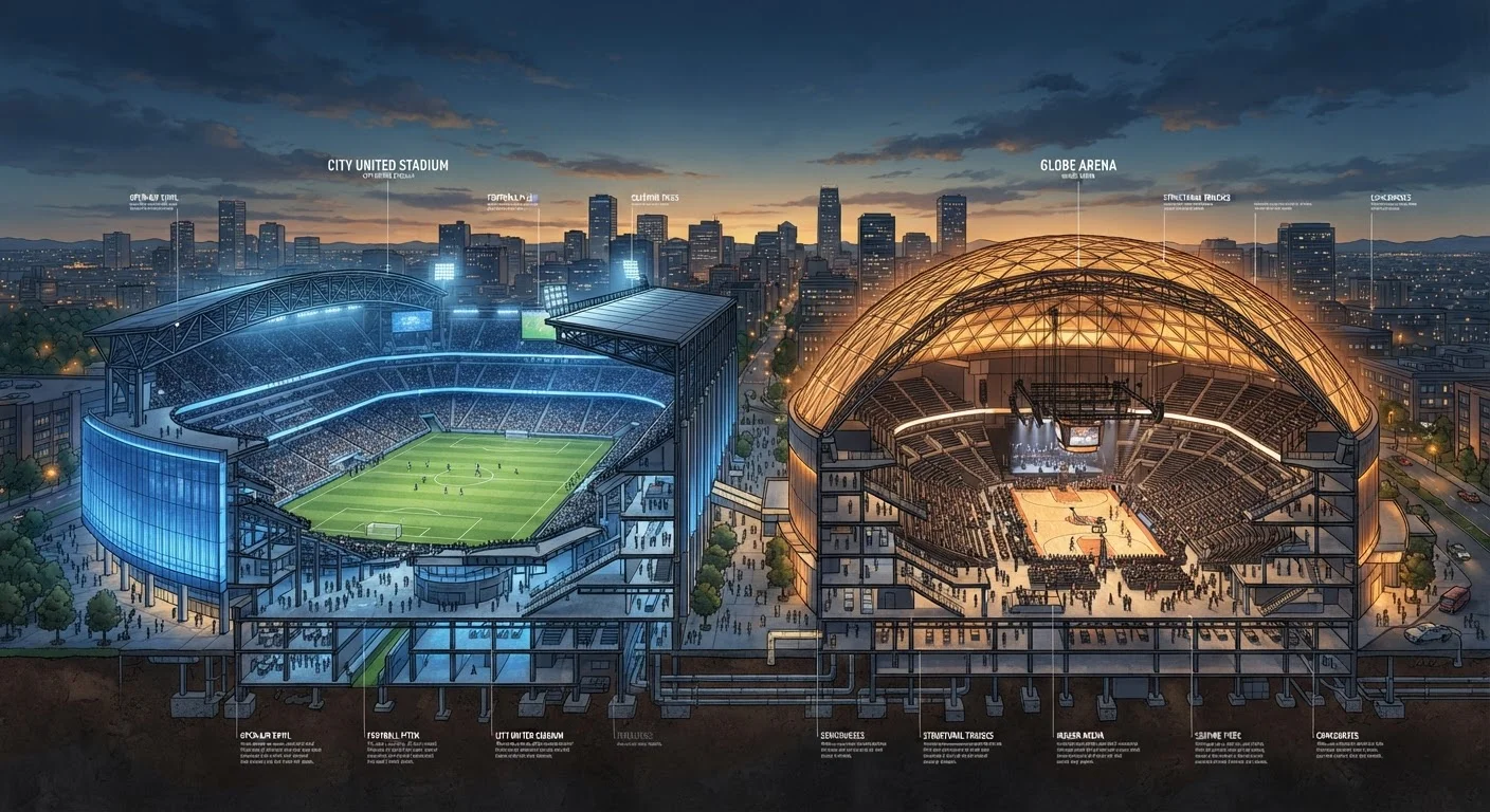 Sound in Open Stadiums vs. Domed Arenas: Why They Feel So Different