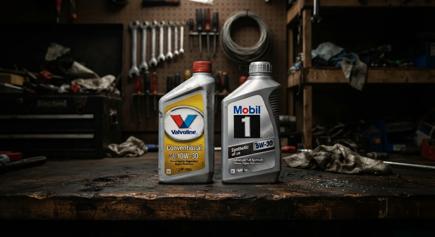 Synthetic vs. Conventional Motor Oil: Understanding the Real Difference