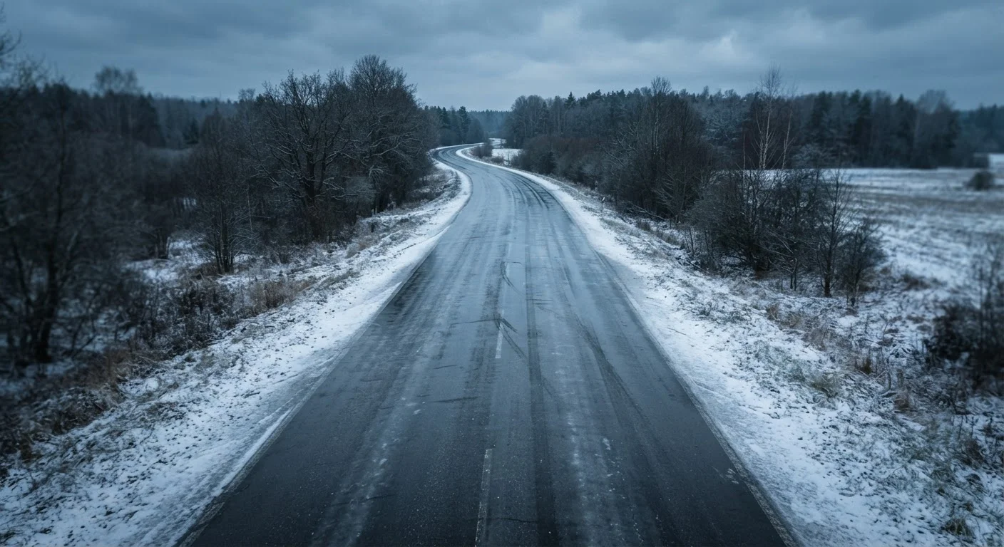 The Science of Why Ice Makes Roads So Dangerous