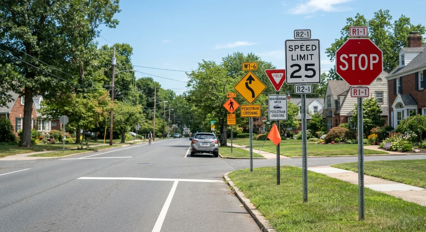 What Road Signs Are Actually Telling You — A Driver's Reference