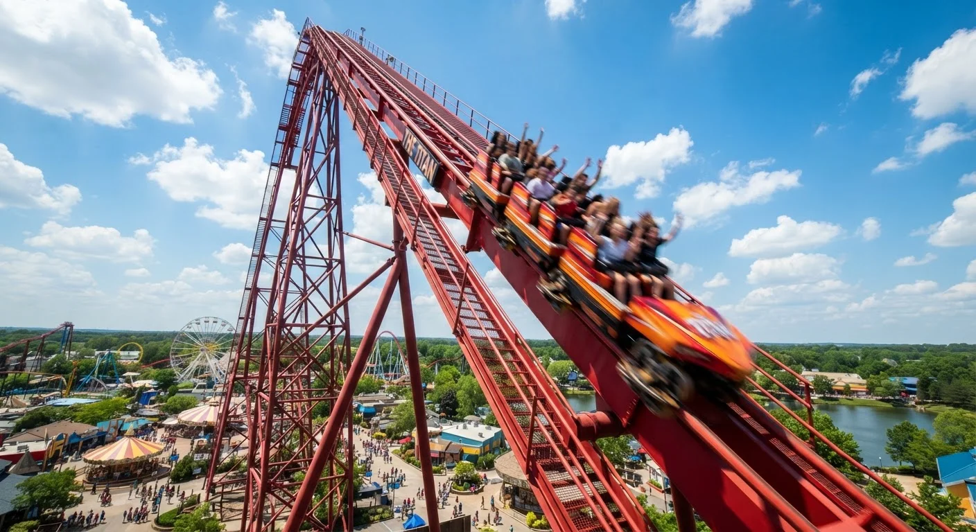 What Roller Coasters Teach Us About Potential and Kinetic Energy