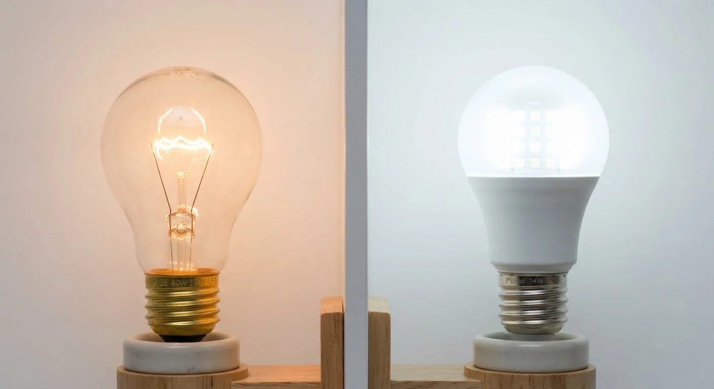 Why LED Bulbs Use So Much Less Energy Than Incandescent Ones