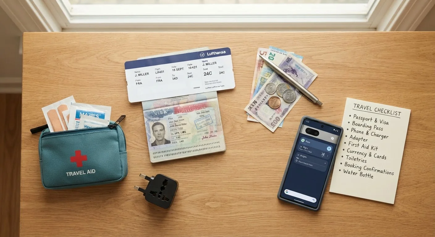 Your Pre-Trip Checklist: Everything to Arrange Before You Leave Home